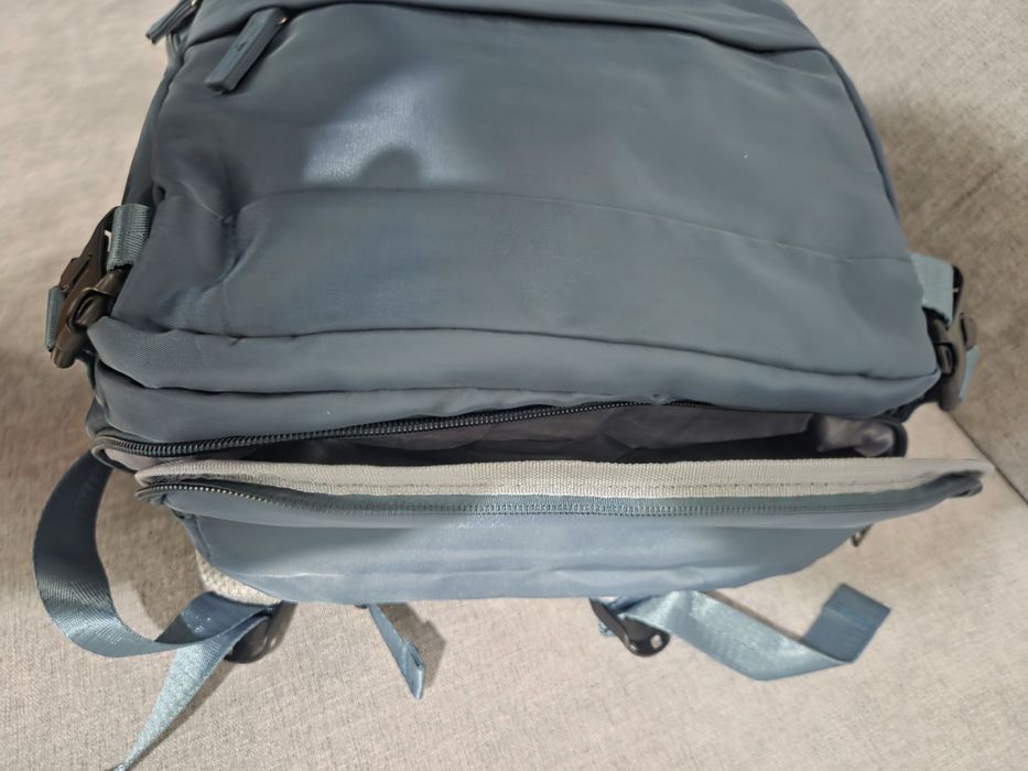 Mochila viagem multiusos verde