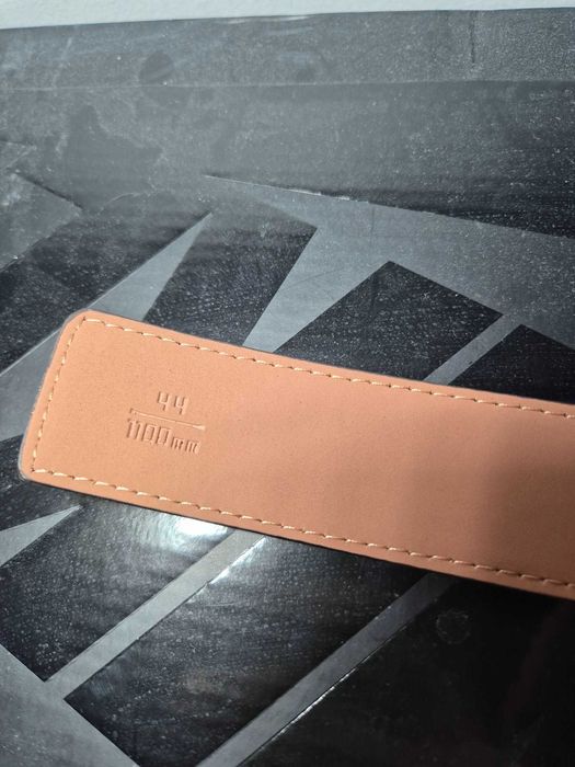 Pasek brązowy unisex