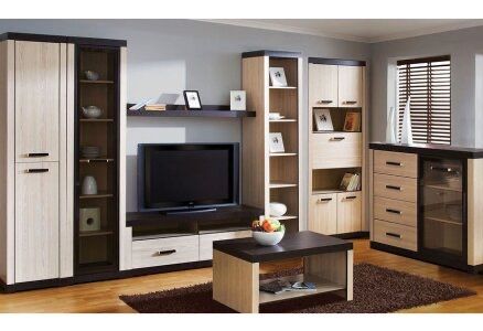 Стінка у вітальню, дитячу , меблі, модульна система кармен гербор