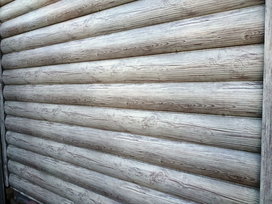 Металлический САЙДИНГ Blockehouse структурная сосна.  Хит продаж.