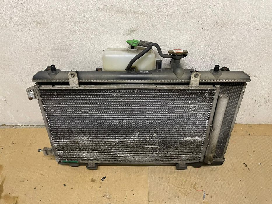 Chłodnice komplet Suzuki sx4 Fiat Sedici 1.6 06-14r wentylatory