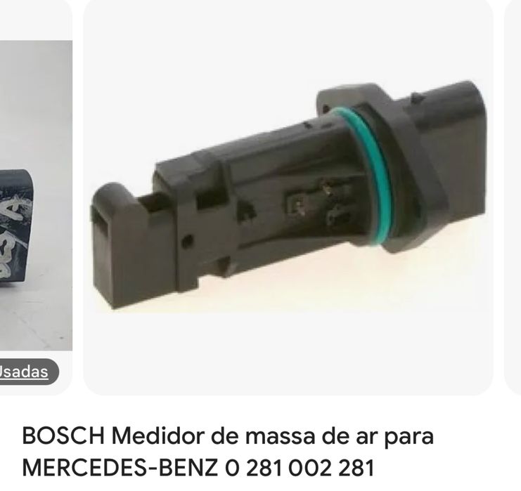 Sensor de medidor de massa de ar