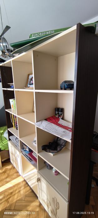 Kpl mebli meblik szafa, biurko, komoda, łóżko,  szafka, szuflady