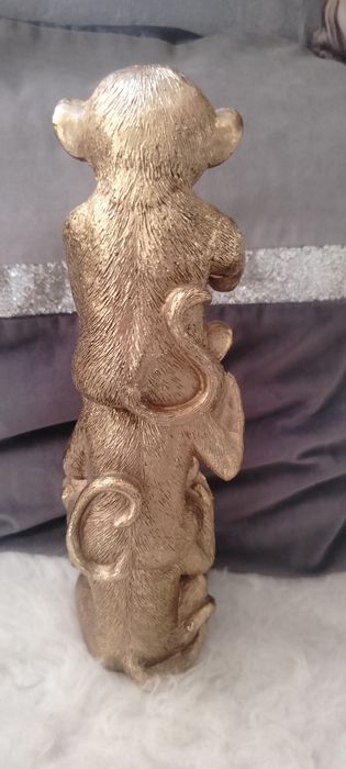 Mauro Ferretti figurka dekoracyjna małpka wieża