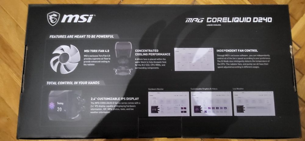 Msi Mpg Coreliquid D240