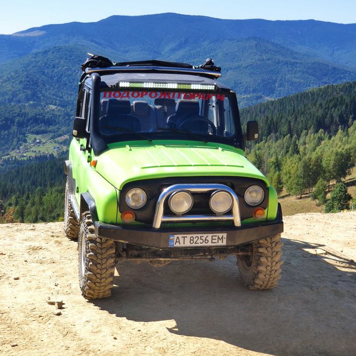 Джип тур, Подорожі Горами, Джип з відкритим верхом (Зелений Джип)