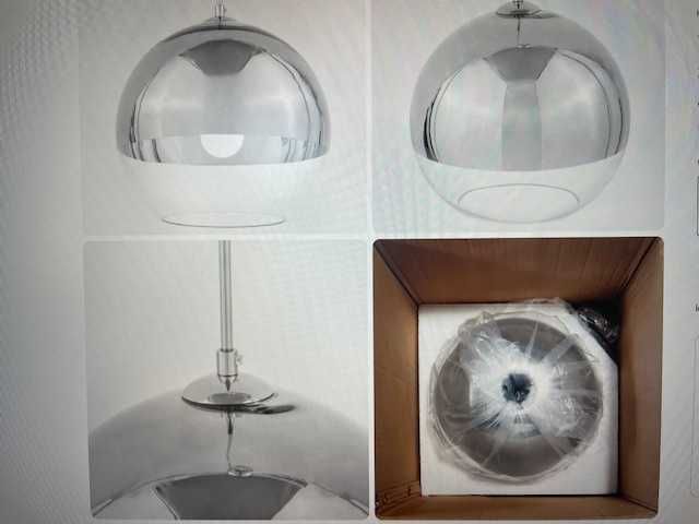 Lampa wisząca Szklana Kula