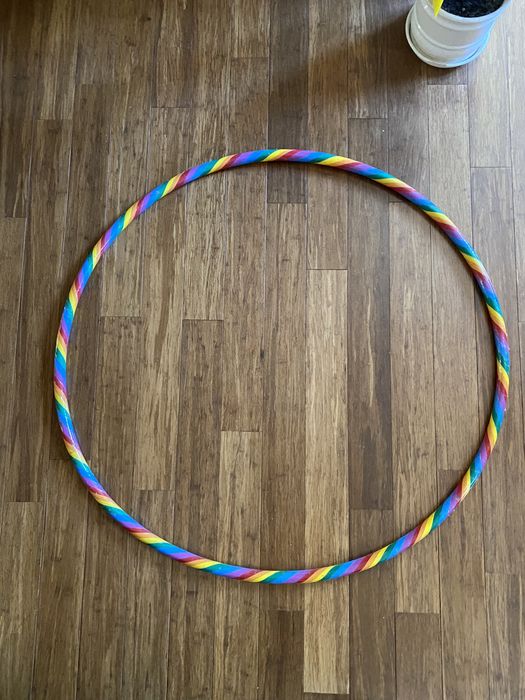Duże Hula Hop tęczowe