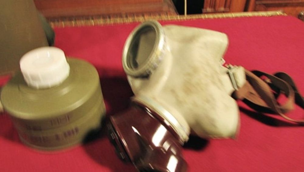 Maska gazowa 1964 rok dla kolekcjonerów
