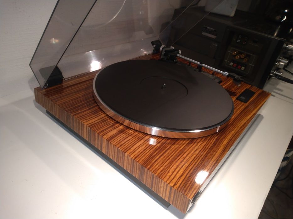 Gramofon Dual CS 455 Silver."palisander"