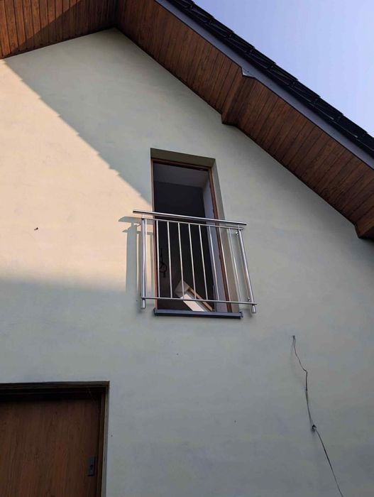 Balustrada barierka balkonowa zabezpieczenia francuskie okienne