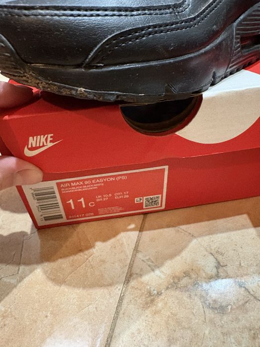 Дитячі кроссовки nike air max 90 (11C)