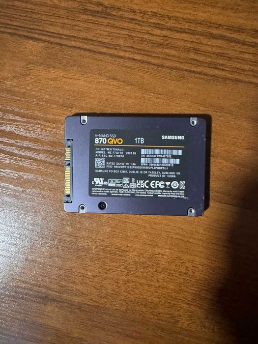 SSD-диск Samsung 870 QVO 1TB