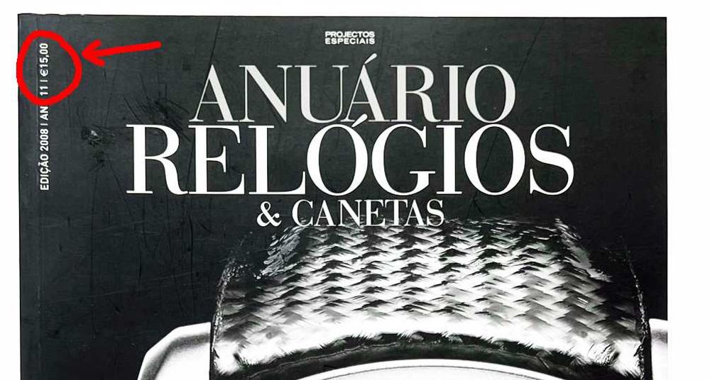 Anuários Relógios 2008 - numero 11