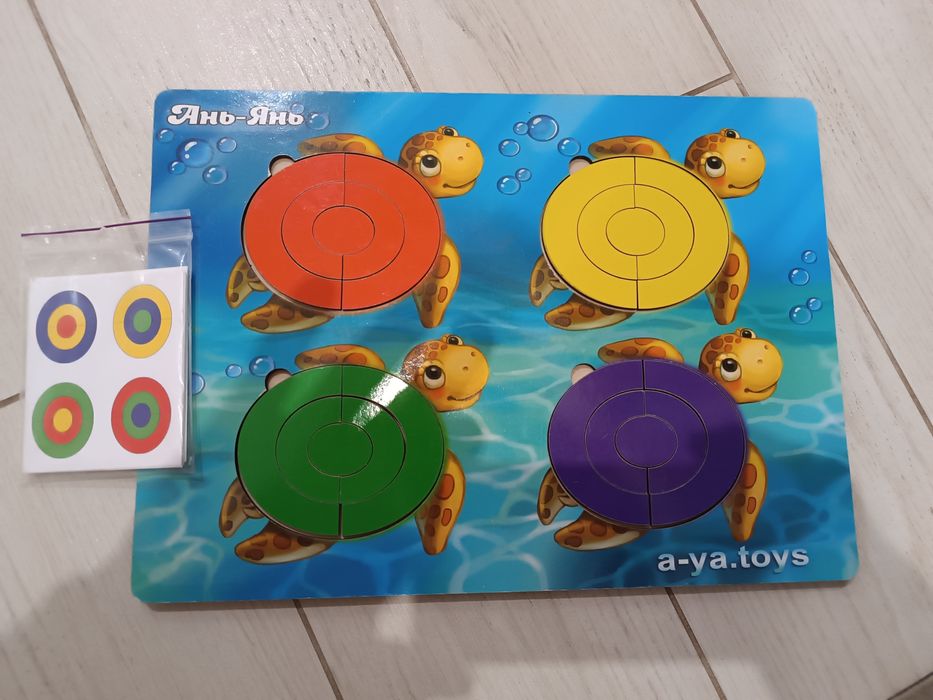 Сортер для дітей черепашки