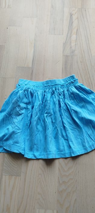 Cienka bawełniana przewiewna spódnica niebieska błękitna girl2girl 116