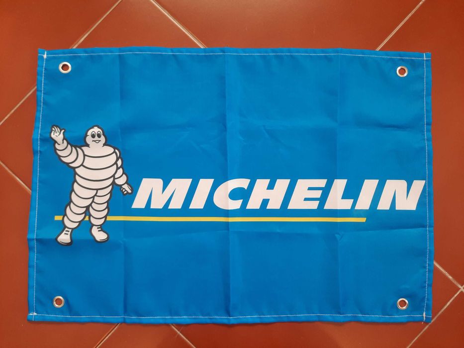 Bandeira Publicitária Pneus Michelin