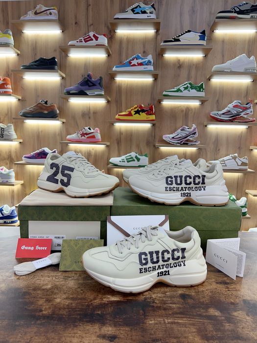 Кросівки Gucci Rhyton 25 Eschatology1921 Beige
