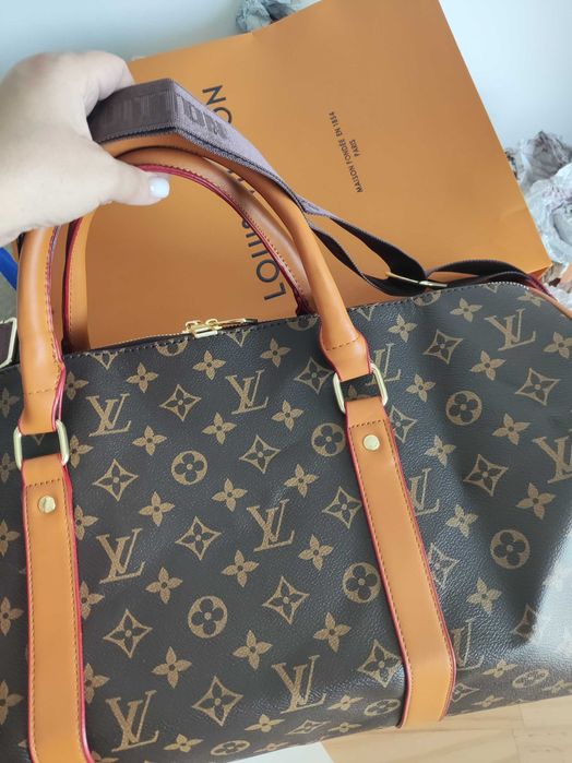 Louis Vuitton Torba podróżna, na siłownię, weekendowa, skóra 73.98