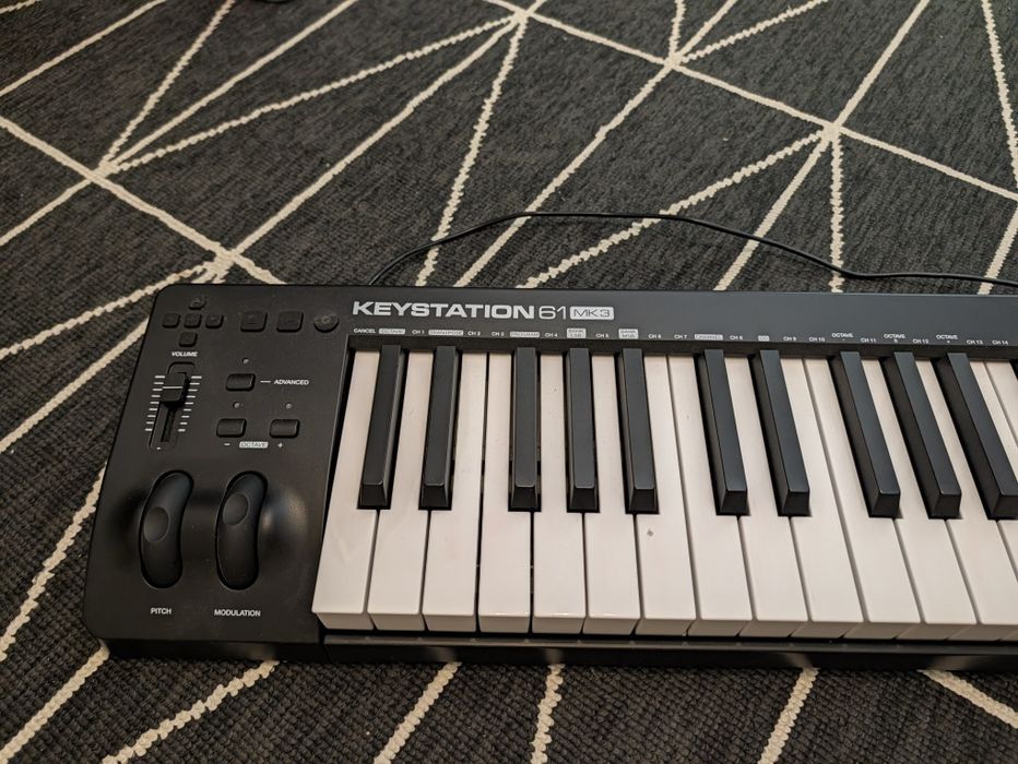 M-Audio keystation 61 MK3 - como novo