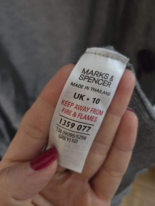 Szary kardigan Marks & Spencer
