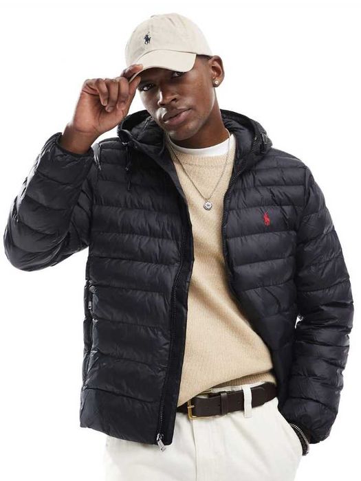 Kurtka przejściowa Polo Ralph Lauren roz. XL (na metce L) -czarna