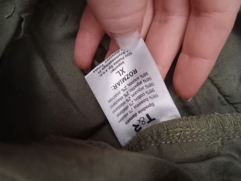 Spodnie damskie khaki