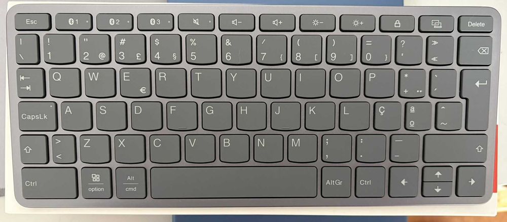 Teclado Lenovo Multi-Device Bluetooth Cinza (PT)