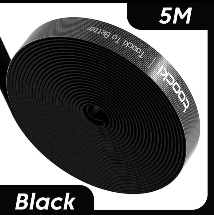 Нейлоновая липуча розрізна стрічкаToochki 5m, Органайзер для кабелів