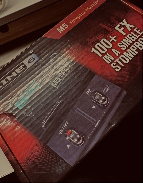 Line 6 M5 - com caixa e transformador