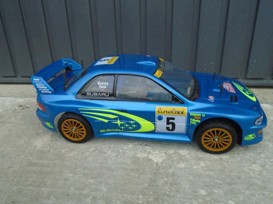 TAMIYA TGX MK1 Subaru Impreza WRC 4WD 1:8 Model RC NITRO Spalinowy