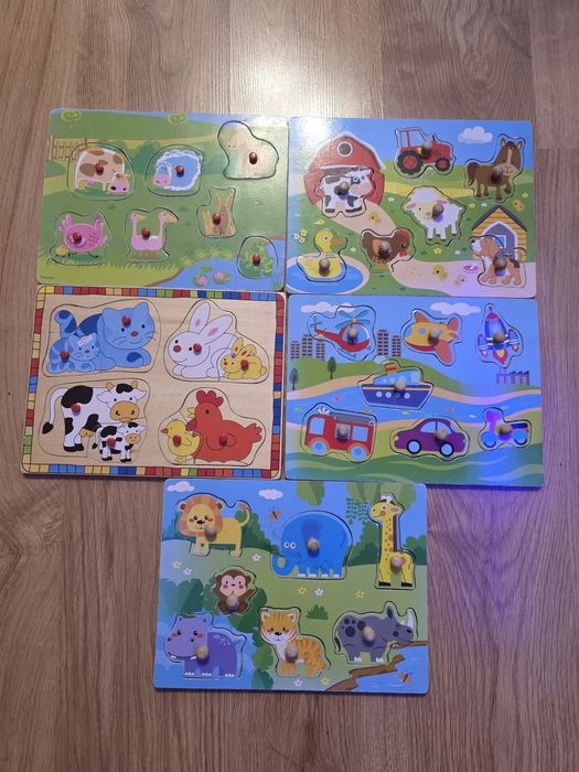 Drewniane puzzle