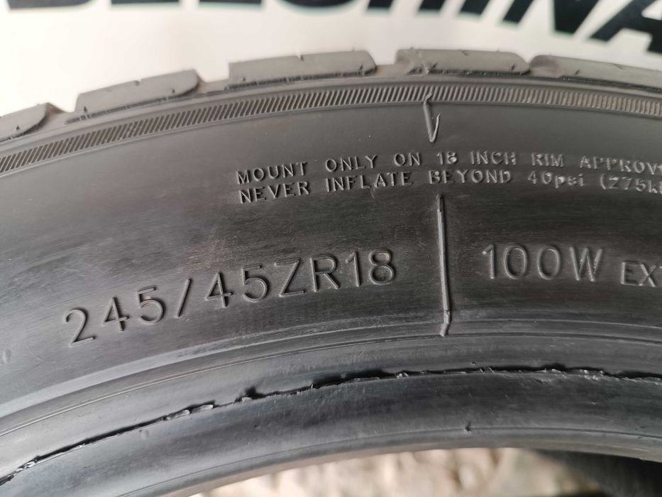 Літні шини 245/45 R18 Compasal smacher 2020 рік 6,3мм