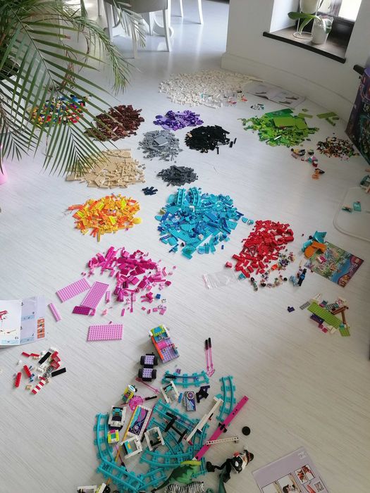 Lego 41130 kolejka, 41339 kemping, 41313 basen, 3315 dom + dodatki