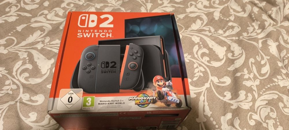 Konsola NINTENDO Switch 2 Black + Mario Kart World Kielce • OLX.pl