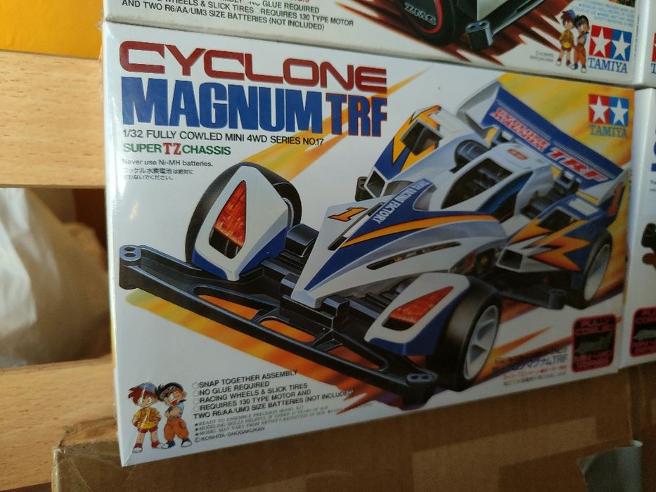 Carro Mini4WD Let's & Go Tamiya (8 Euros cada se comprar os 6)