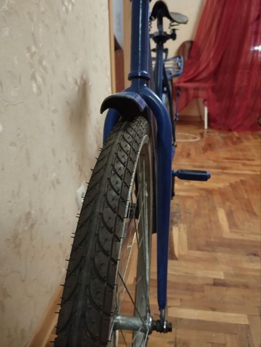 Велосипед синий городской: 2 100 грн. - Велосипеди Запоріжжя на Olx