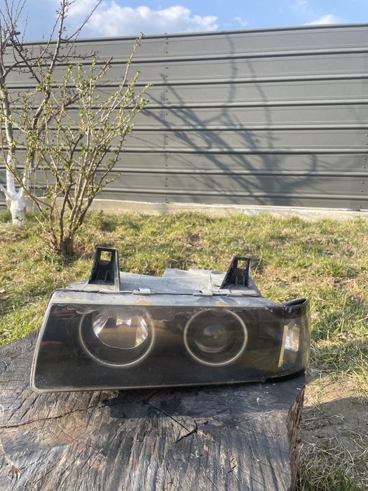 Ліва Фара Тюнінг BMW E36 Лінзована з глазками | Фара БМВ е36