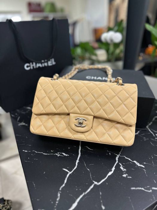 Сумка Chanel шкіра ікра flap 25 повний комплект бутика сумка жіноча шкіряна максимальна преміум якість