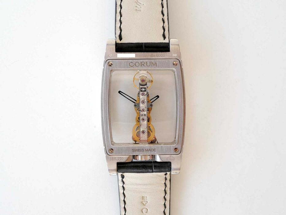 Corum Golden Bridge 18K White Gold