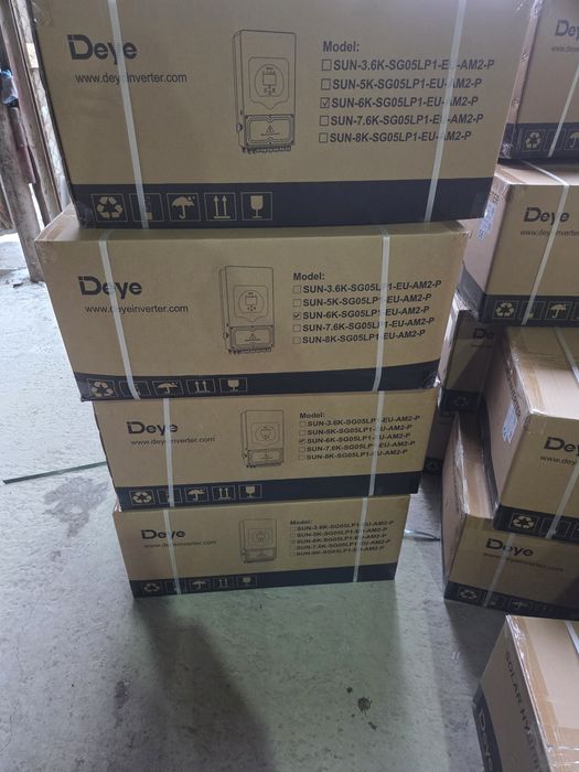 Гібридний інвертор Deye SUN-6K-SG05LP1-EU-AM2-Р