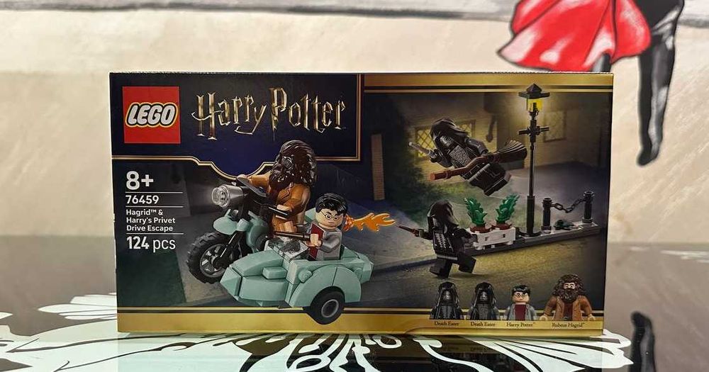 Конструктор LEGO Harry Potter 76459 Геґрід Гаррі Втеча Тисової вулиці