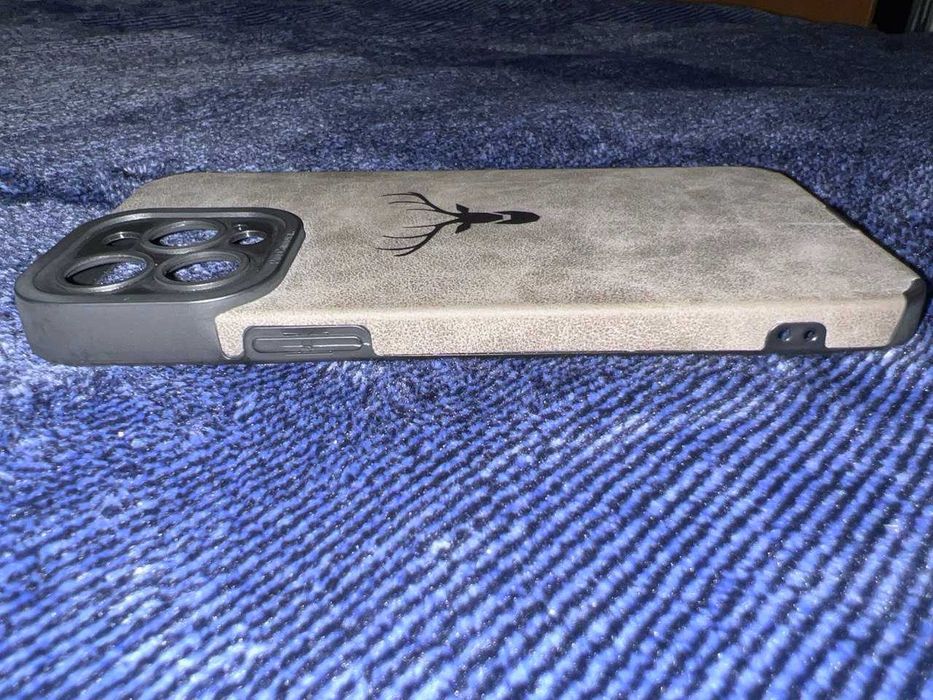 Чохол для iPhone 13 pro Max з імітацією замши