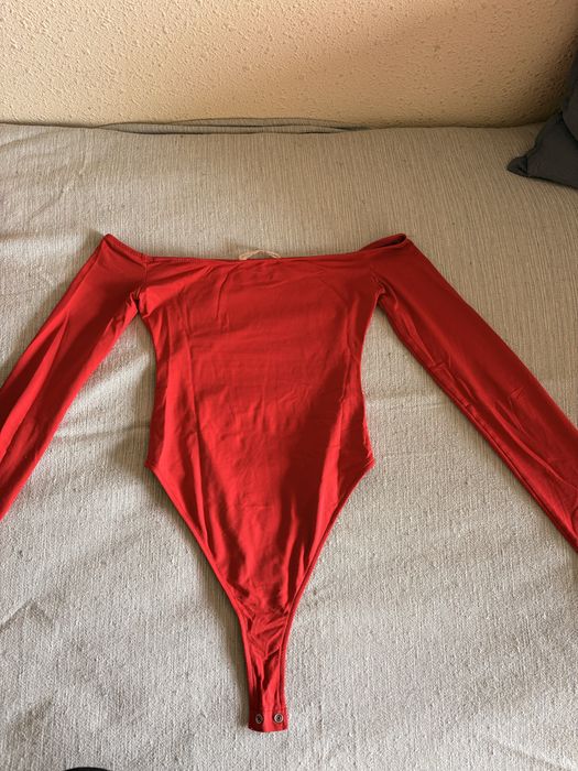 Body vermelho Pull&Bear