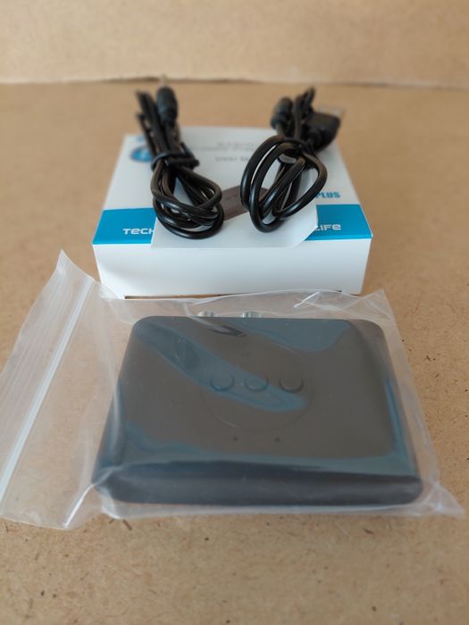 Аудіо приймач Bluetooth 5.4 з NFC U&P B21 Black  НОВИЙ