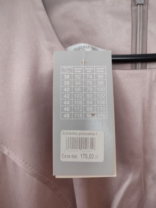 Sukienka wizytowa r 38