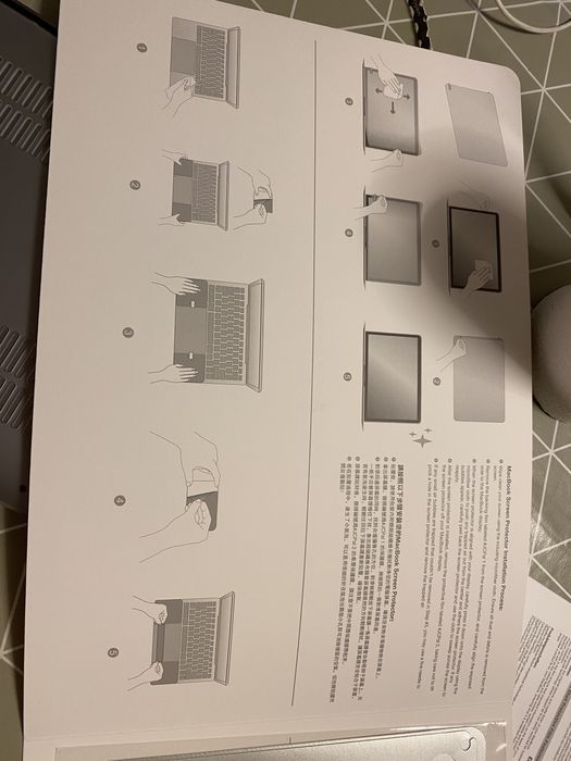 Folia MacGuard dla MacBook PRO Retina 2020 Silver