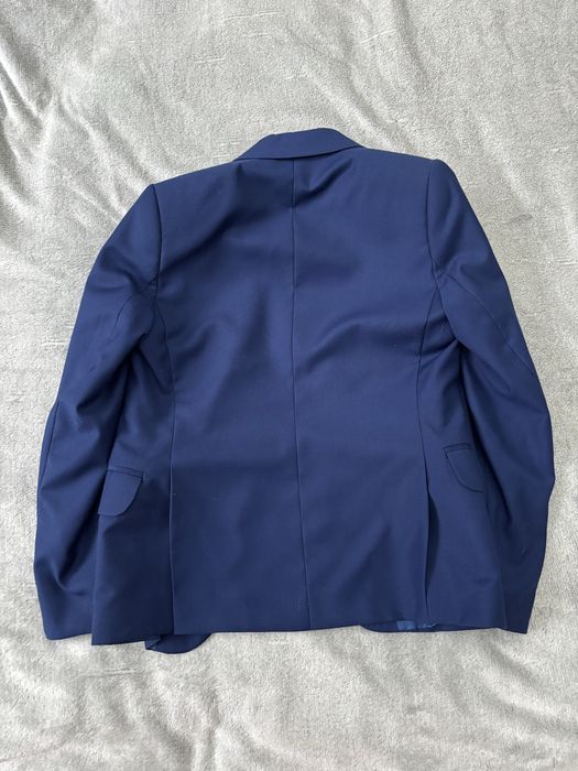 Granatowy garnitur komunijny slim (na 140 cm)