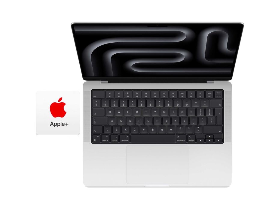 NOWY Apple MacBook Pro 14 M4 16GB RAM 512GB SSD Silver GW-3LATA