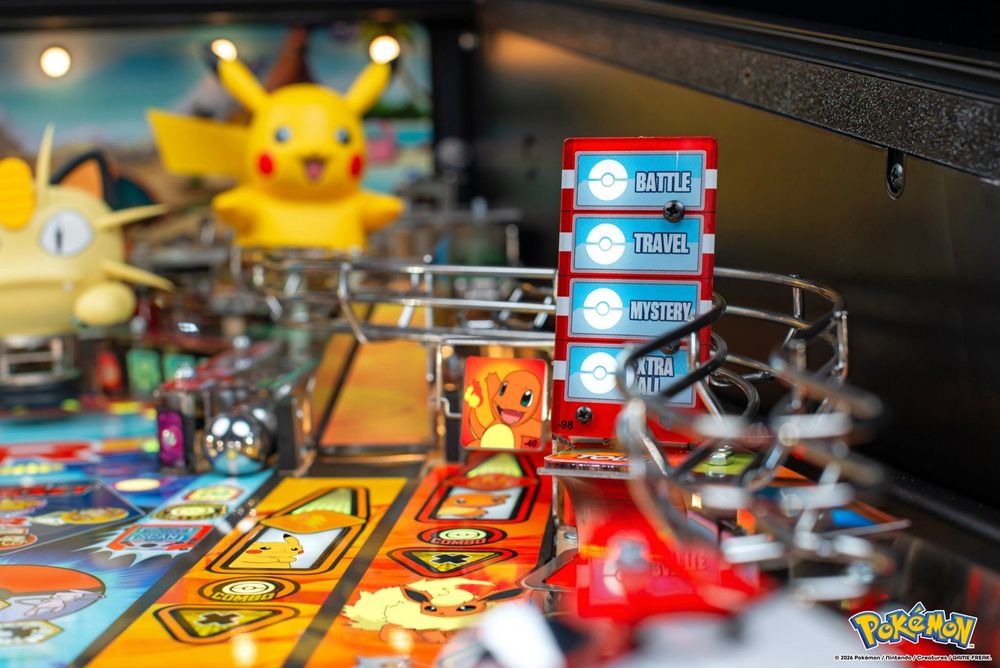 Flipper Pinball POKÉMON POKEMON  Stern PRO - nowy Pokemony